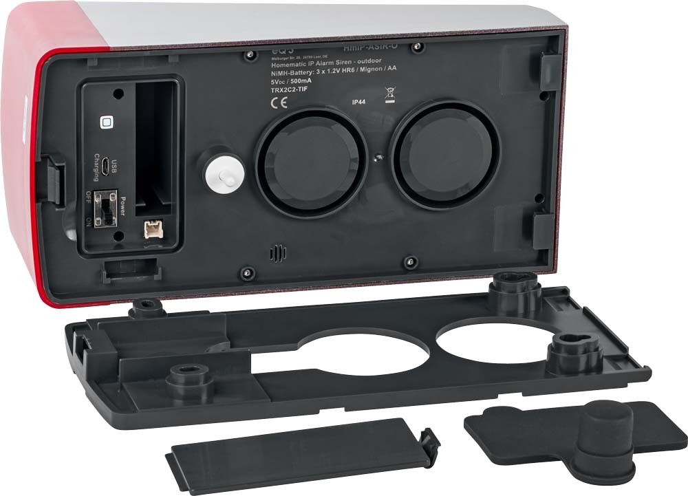 619543-7_HmIP-Alarmsirene-aussen-Batteriefach_153208A0 jpg - Produktbild Detailansicht 619543-7_HmIP-Alarmsirene-aussen-Batteriefach_153208A0 jpg - Produktbild Detailansicht
